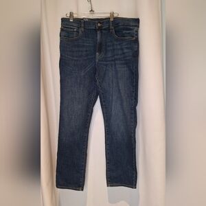 Lucky Brand Athletic Slim Dark Blue Straight Jeans 34x30